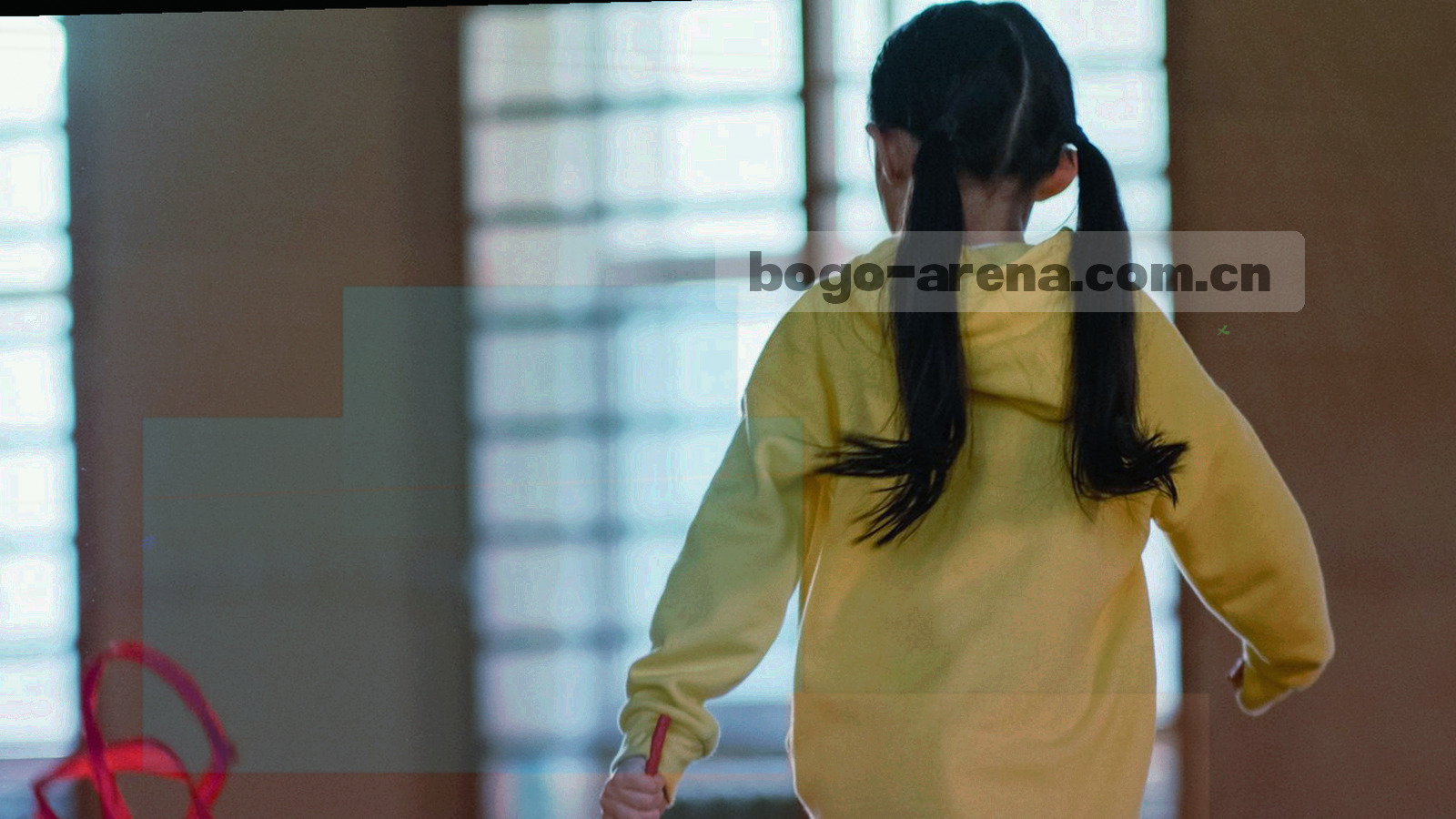 夜间看台的灯光排列氛围插画，一排排灯位沿阶梯向下延伸